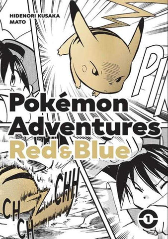 Pokemon Adventures Red And Blue Deluxe Edition Hardcover Volume 01