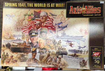 Axis & Allies Spring 1941 Anniversary Edition Pre-Owned 100% Complete