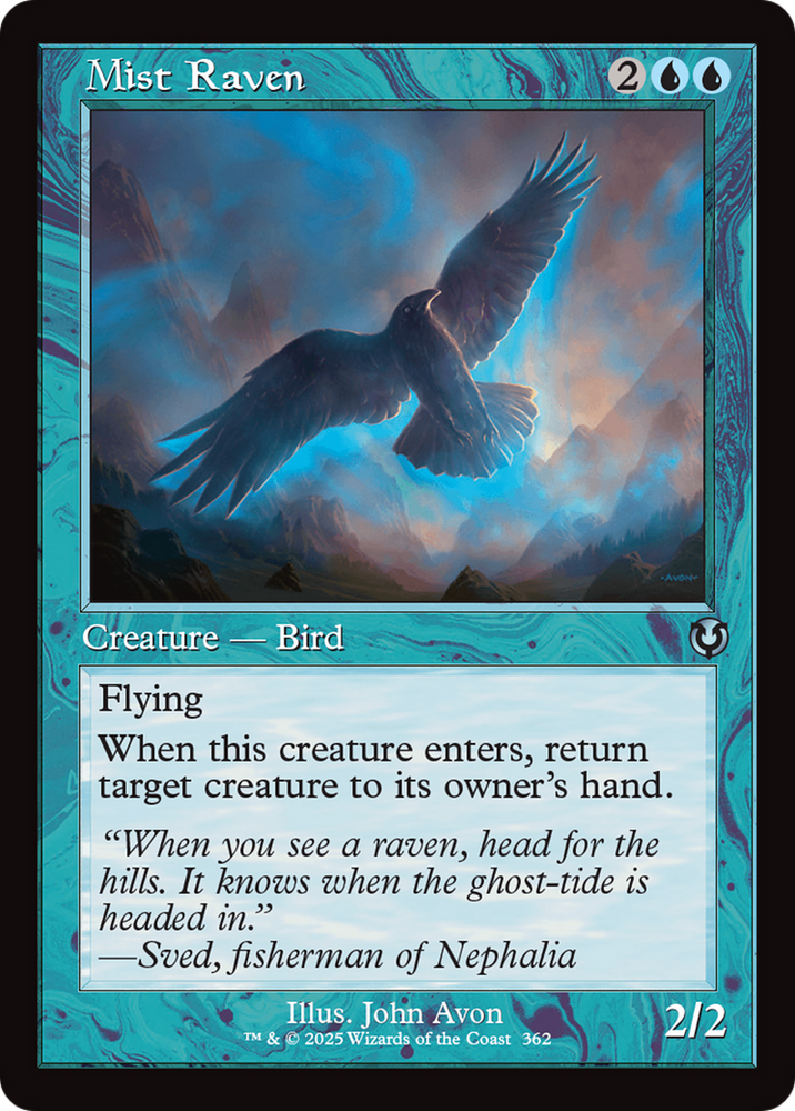 Mist Raven (Retro Frame) [Innistrad Remastered]