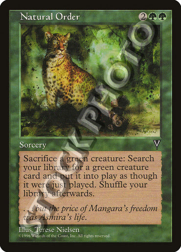 Natural Order [Visions] ARTIST SIGNED!