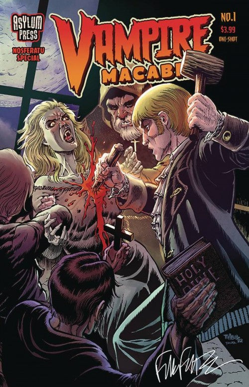 Vampire Macabre Nosferatu Special #1 cover a signed