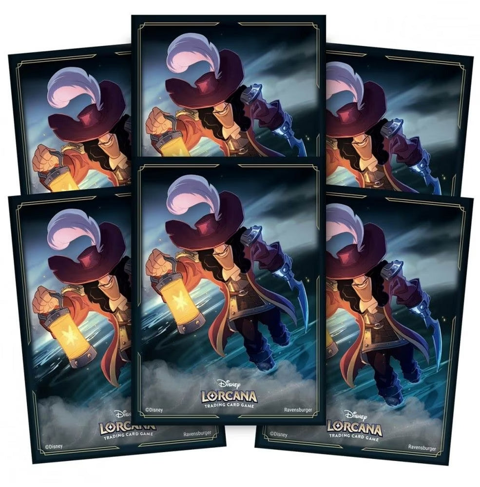 The First Chapter Standard Matte Card Sleeves (Captain Hook - Forceful Duelist)