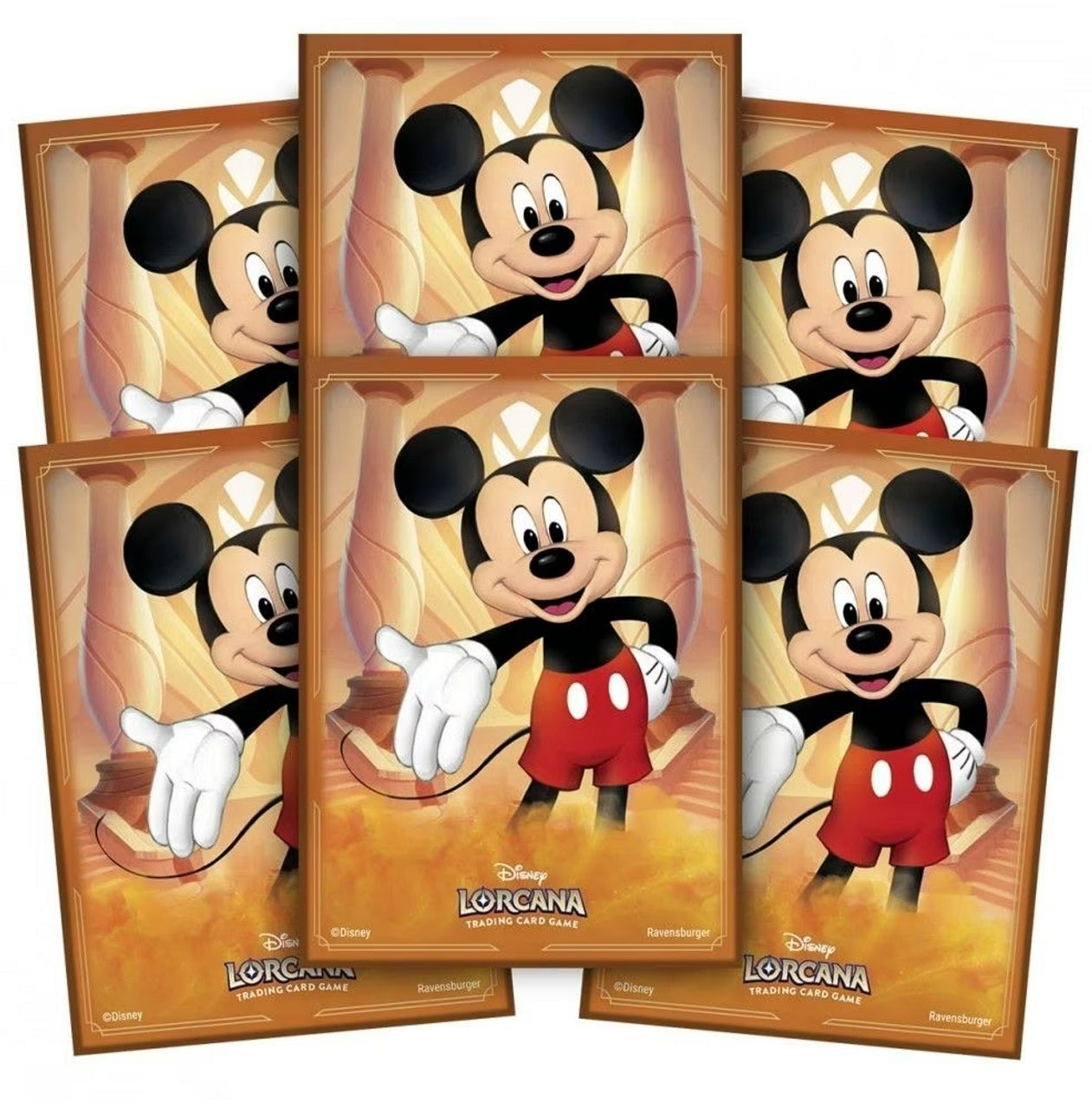 Disney Lorcana TCG: The First Chapter Standard Matte Card Sleeves (Mickey)