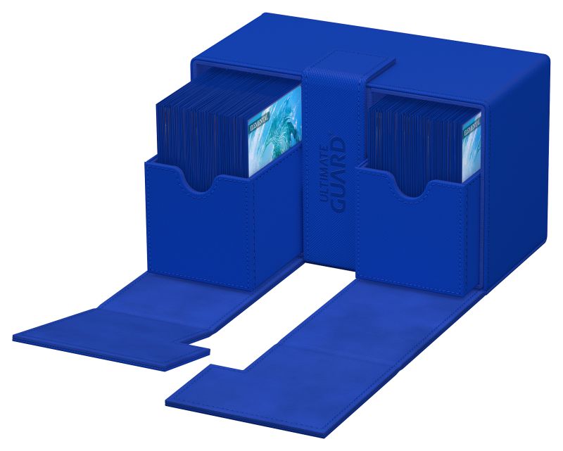 Ultimate Guard Twin Flip'n'Tray Deck Case - 160+ - Blue