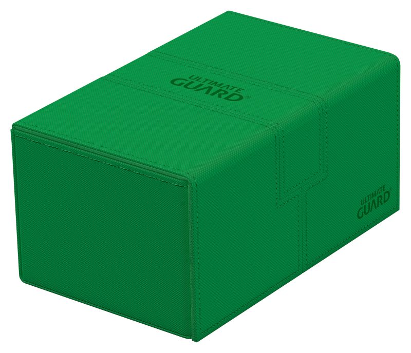 Ultimate Guard Twin Flip'n'Tray Deck Case - 160+ - Green