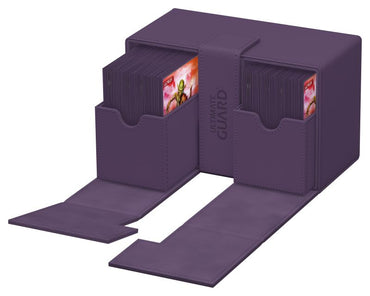 Ultimate Guard Twin Flip'n'Tray Deck Case - 160+ - Purple