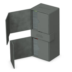 Ultimate Guard Twin Flip'n'Tray Deck Case - 266+ - Grey