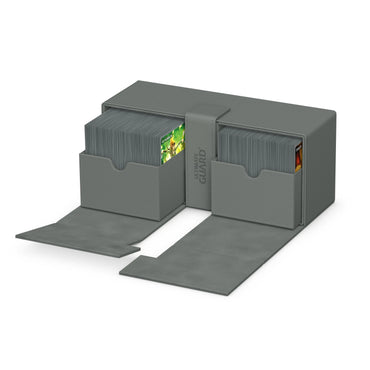 Ultimate Guard Twin Flip'n'Tray Deck Case - 266+ - Grey