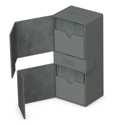 Ultimate Guard Twin Flip'n'Tray Deck Case - 266+ - Grey