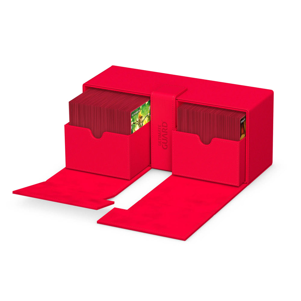 Ultimate Guard Twin Flip'n'Tray Deck Case - 266+ - Red