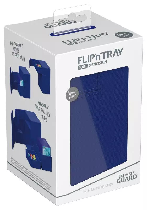 Ultimate Guard Flip N Tray 100+ Monocolor - Blue