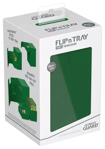 Ultimate Guard Flip N Tray 100+ Monocolor - Green