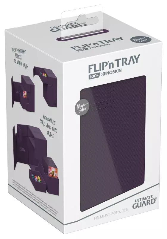 Ultimate Guard Flip N Tray 100+ Monocolor - Purple