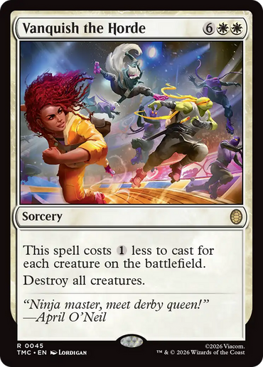 Vanquish the Horde [Teenage Mutant Ninja Turtles Commander]