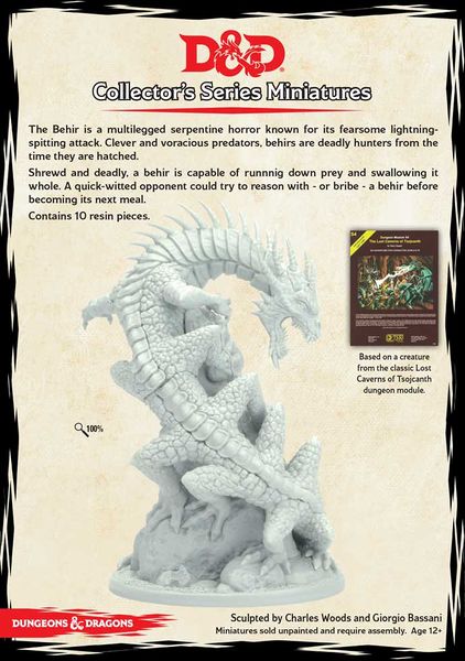 Dungeons & Dragons Collector's Series: Behir (Limited Edition)