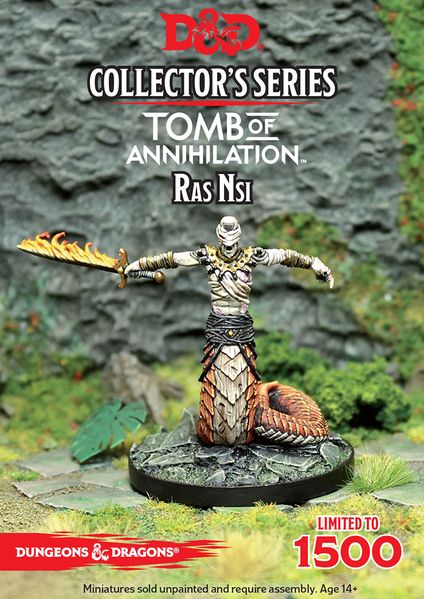 D&D Collectors Series: Tomb of Annihilation Ras Nis (Limited Edition)