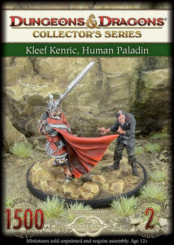 Dungeons & Dragons Collector's Series: Kleef Kenric, Human Paladin (Limited Edition)