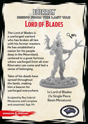 Dungeons & Dragons Collector's Series: Lord of Blades