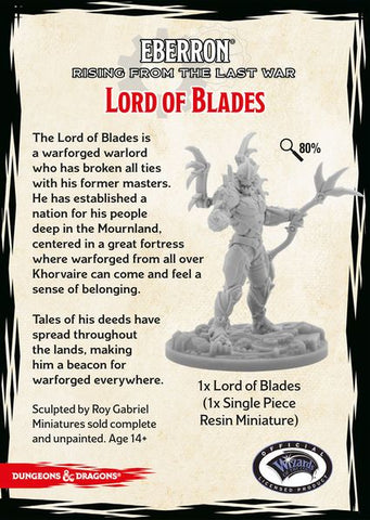 Dungeons & Dragons Collector's Series: Lord of Blades