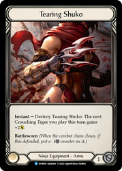 Tearing Shuko [DYN046] (Dynasty)  Rainbow Foil