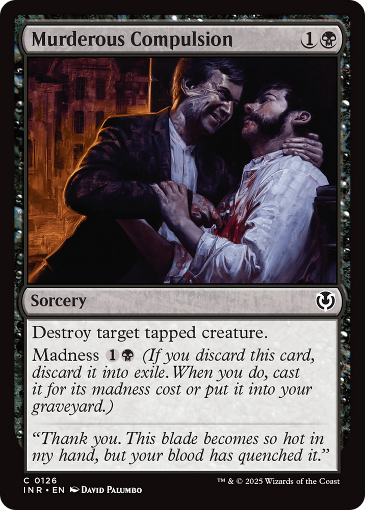 Murderous Compulsion [Innistrad Remastered]