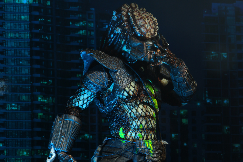 NECA Predator 2 Ultimate Battle Damaged City Hunter