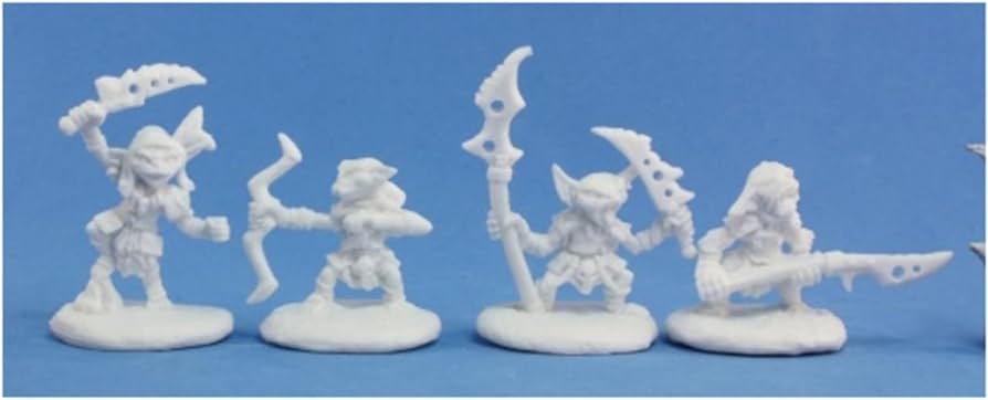 Reaper Miniature - Pathfinder Goblin Warriors
