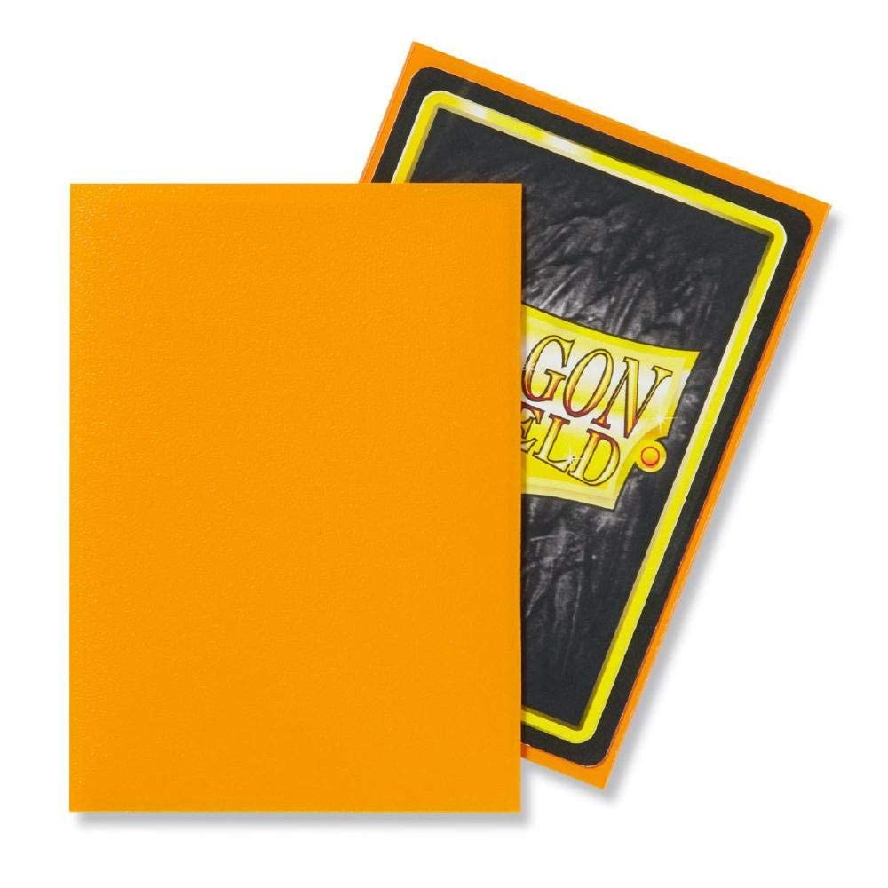 100ct Matte Sleeves - Standard Size - Orange