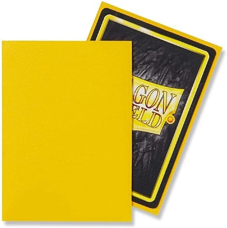 100ct Matte Sleeves - Standard Size - Yellow