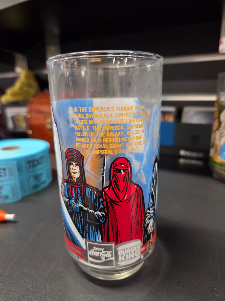 Burger King/Coca-Cola Star Wars Return of the Jedi Cup Set 1983 (All 4)