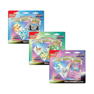 Scarlet & Violet: Prismatic Evolutions Tech Sticker Collection Case