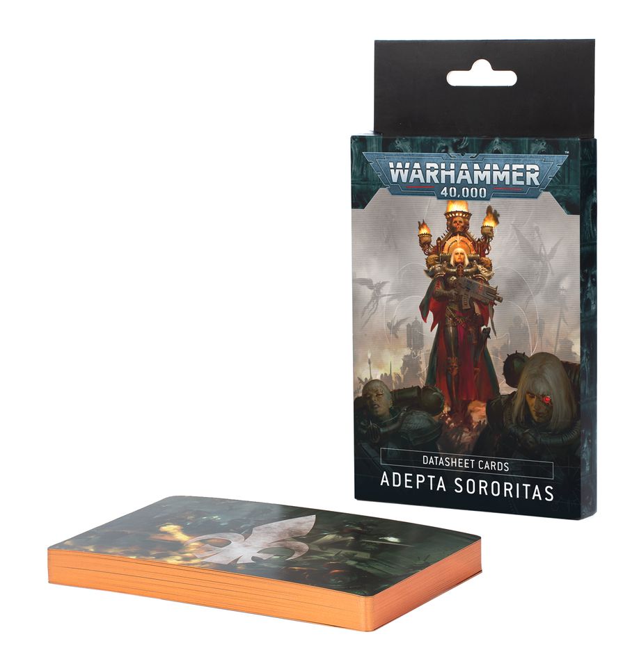 Warhammer 40,000 Datasheet Cards Adepta Soroitas