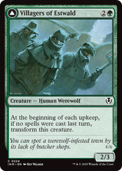 Villagers of Estwald // Howlpack of Estwald [Innistrad Remastered]