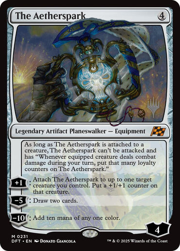 The Aetherspark (Promo Pack) [Aetherdrift Promos]