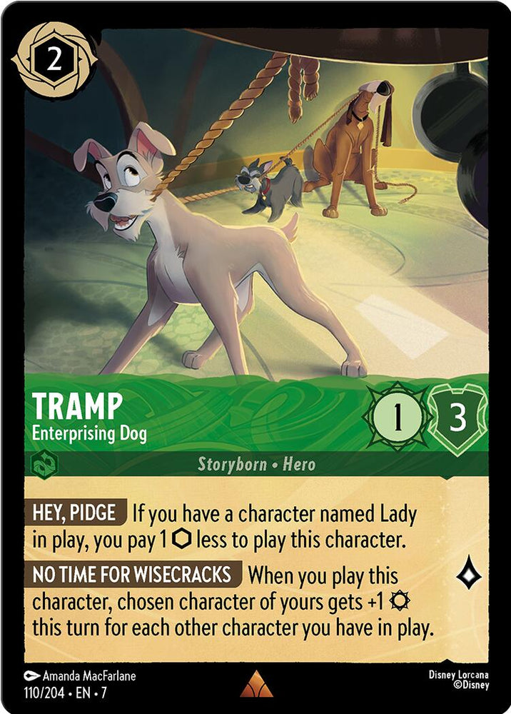 Tramp - Enterprising Dog (110/204) [Archazia's Island]