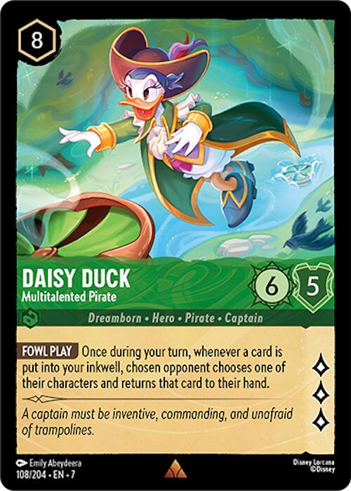 Daisy Duck - Multitalented Pirate (108/204) [Archazia's Island]