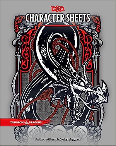 Dungeons and Dragons 5th Edition Character Sheets