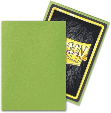 100ct Matte Sleeves - Standard Size - Lime