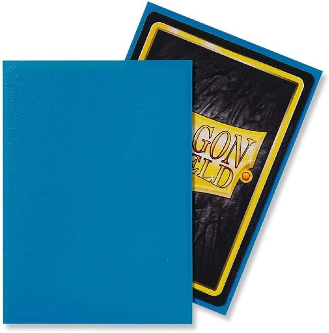 100ct Matte Sleeves - Standard Size - Sky Blue