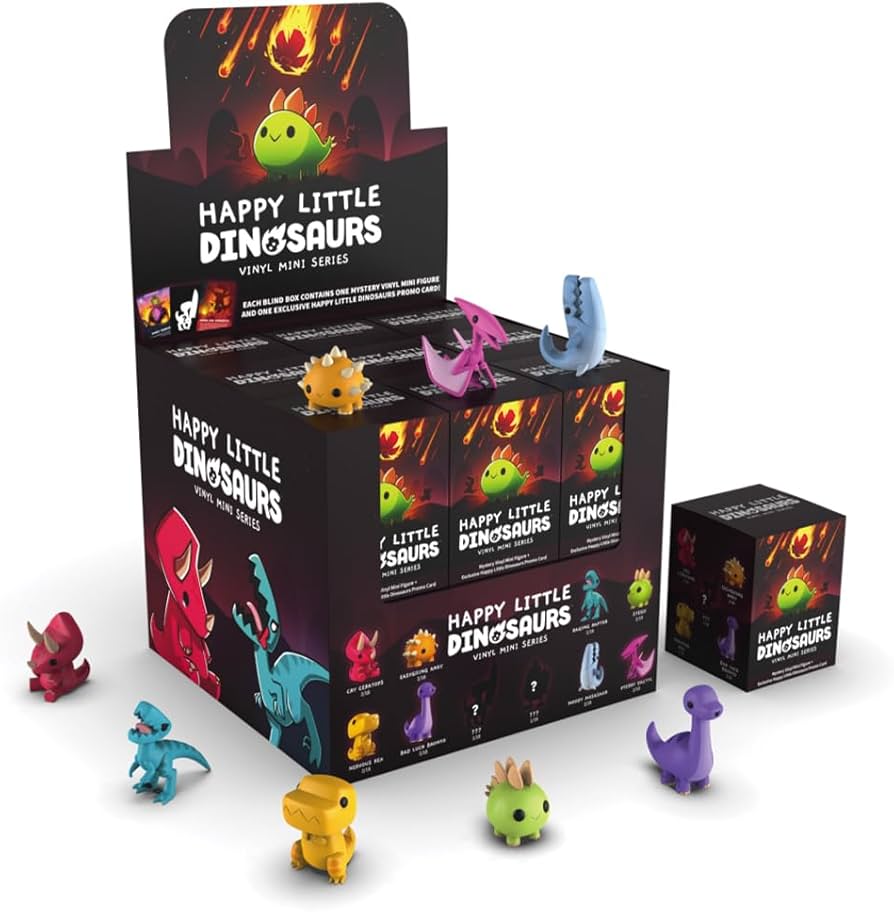 Happy Little Dinosaurs: Vinyl Mini Blind Box Series