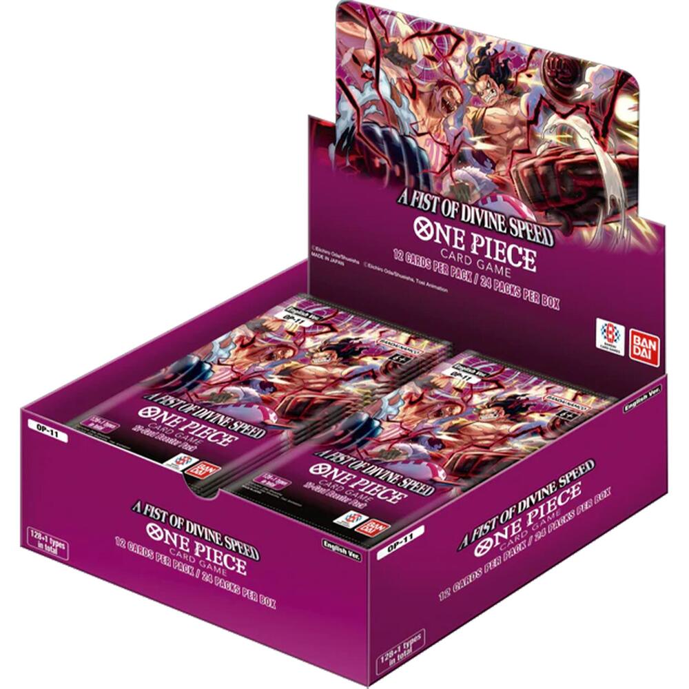 One Piece A Fist of Divine Speed Booster Box OP-11