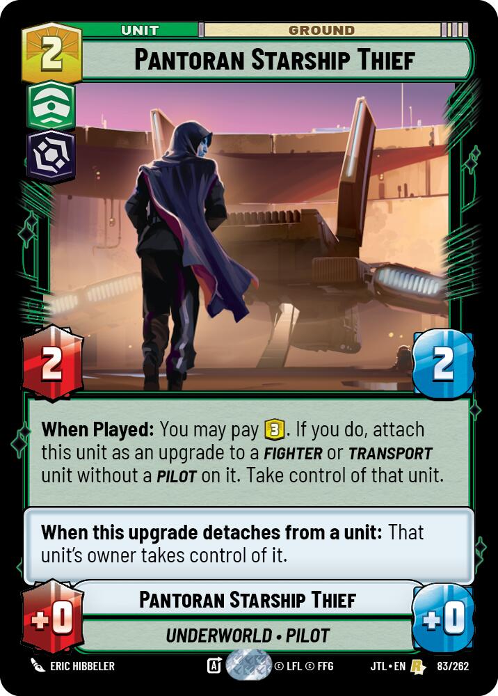 Pantoran Starship Thief (083/262) [Jump to Lightspeed]