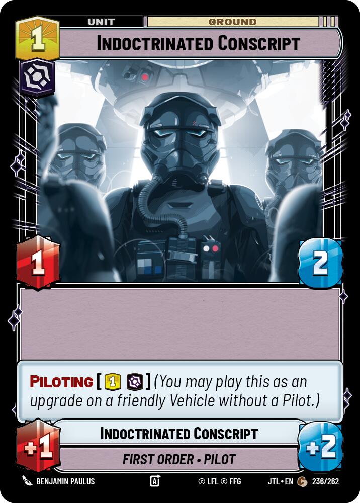 Indoctrinated Conscript (236/262) [Jump to Lightspeed]