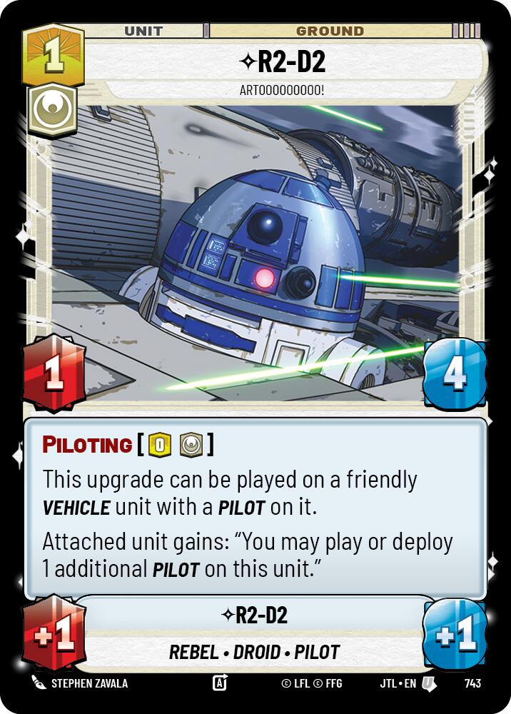 R2-D2 - Artooooooooo! (Foil) (743) [Jump to Lightspeed]