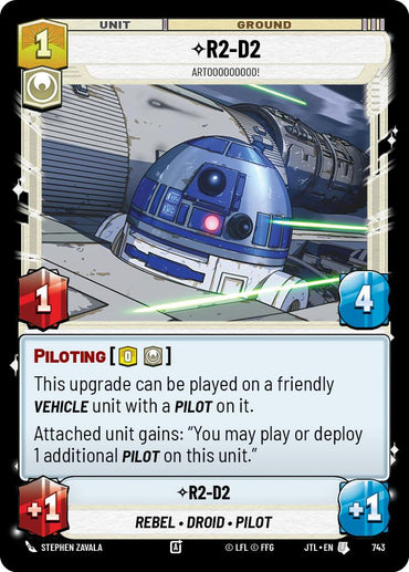 R2-D2 - Artooooooooo! (Foil) (743) [Jump to Lightspeed]