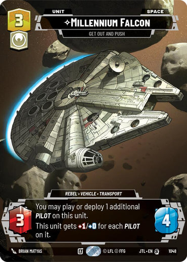 Millennium Falcon - Get Out And Push (Prestige) (1048) [Jump to Lightspeed]