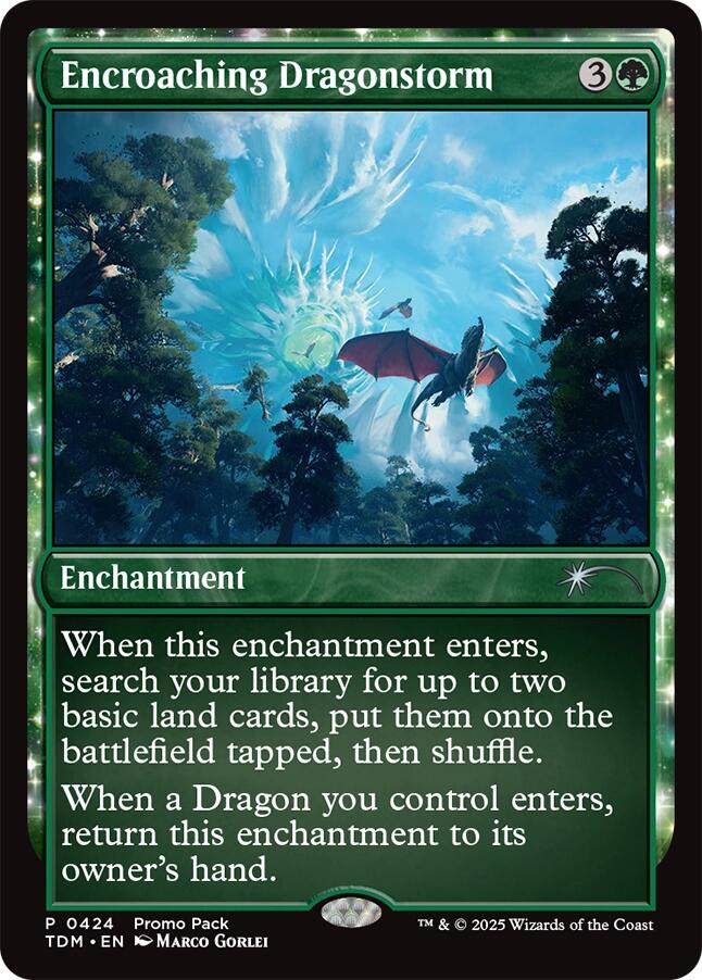 Encroaching Dragonstorm [Tarkir: Dragonstorm Promos]