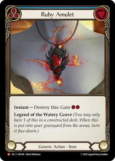 Ruby Amulet [SEA196] (High Seas)
