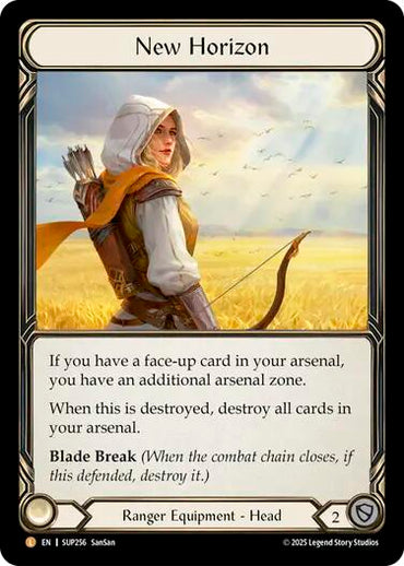 New Horizon [SUP256] (Super Slam)  Rainbow Foil