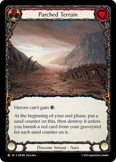 Parched Terrain [SUP260] (Super Slam)  Rainbow Foil